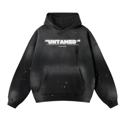 UNTAMED "LOGO" - Vintage Fleece Hoodie