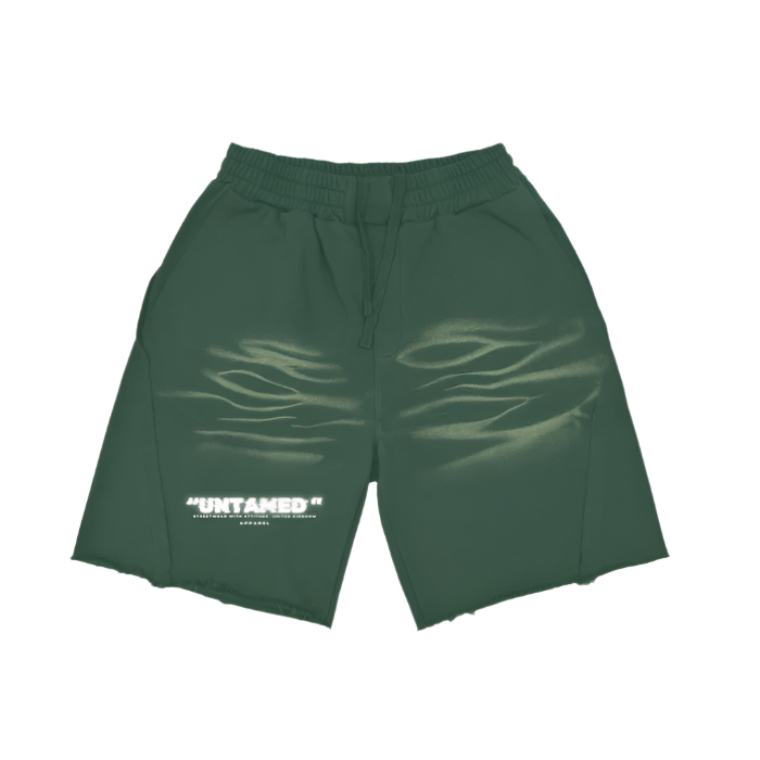 UNTAMED "GYM" - Heavyweight Tiger Stripes Short Pants