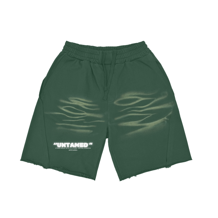 UNTAMED "GYM" - Heavyweight Tiger Stripes Short Pants